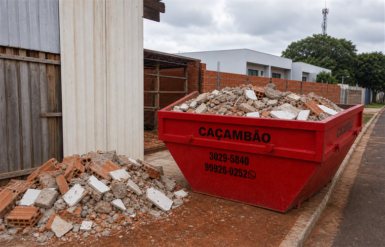 Retirada de Entulho em Maringá: Como Deixar a Obra Mais Organizada