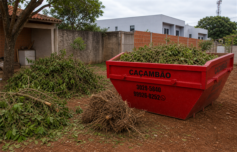 Limpeza de Quintal em Maringá: Como Organizar o Descarte