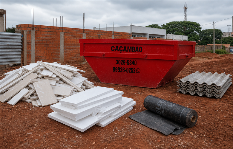 Materiais Proibidos na Caçamba de Gesso: O Que Não Misturar