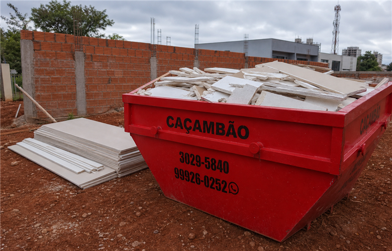 Caçamba Específica para Gesso em Maringá: Quando Ela é Necessária?