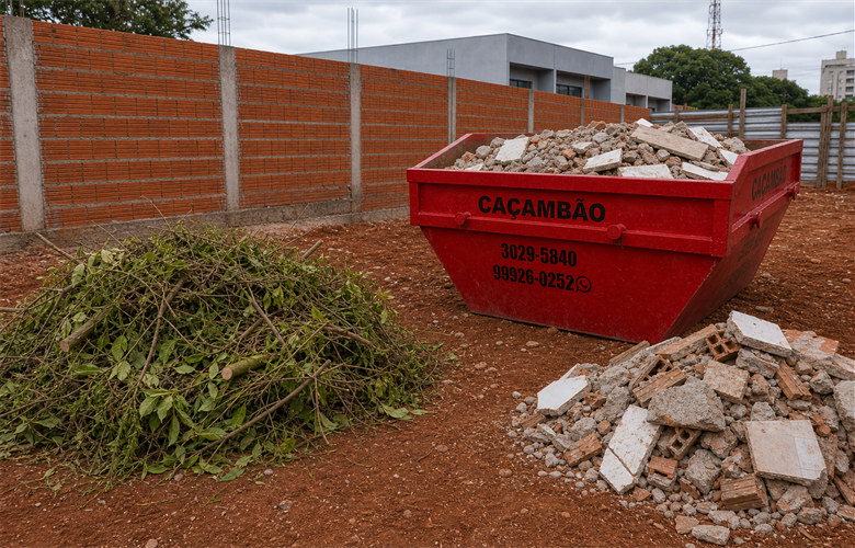 Resíduo Verde em Maringá: Por Que Separar da Obra?